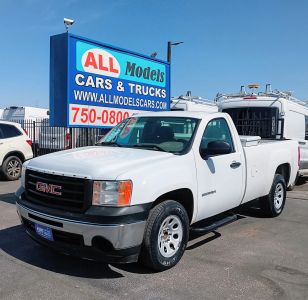2013 GMC SIERRA 1500 REGULAR CAB PICKUP V6, 4.3 LITER WORK TRUCK PICKUP 2D 8 FT