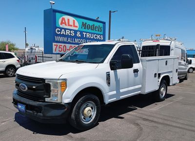 2017 FORD F250 SUPER DUTY REGULAR CAB PICKUP V8, FLEX FUEL, 6.2 LITER XL PICKUP 2D 8 FT