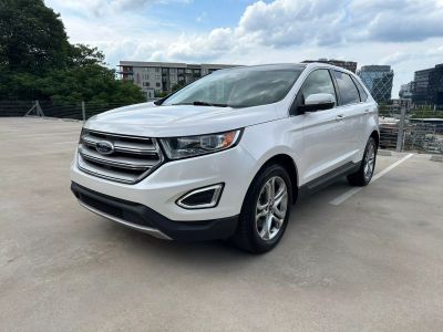 2017 FORD EDGE SUV V6, 3.5 LITER TITANIUM SPORT UTILITY 4D