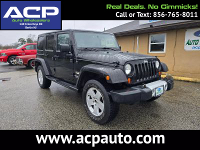 2011 JEEP WRANGLER SUV V6, 3.8 LITER UNLIMITED SAHARA SPORT UTILITY 4D