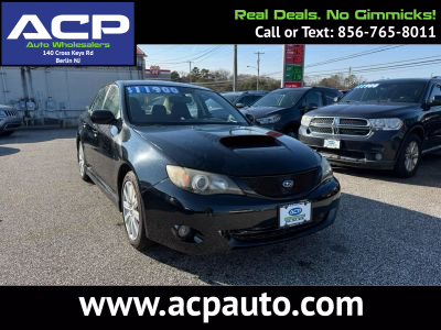 2008 SUBARU IMPREZA SEDAN 4-CYL, TURBO, 2.5 LITER WRX PREMIUM SEDAN 4D