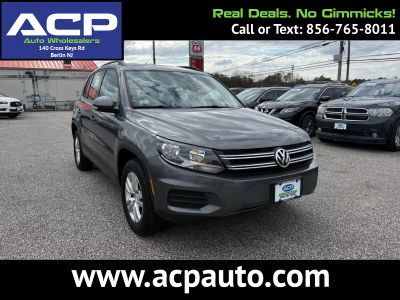 2016 VOLKSWAGEN TIGUAN SUV 4-CYL, TURBO, 2.0 LITER 2.0T S 4MOTION SPORT UTILITY 4D