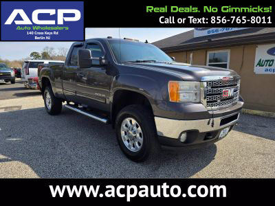 2011 GMC SIERRA 2500 HD EXTENDED CAB PICKUP V8, TURBO DIESEL, 6.6L SLT PICKUP 4D 6 1/2 FT
