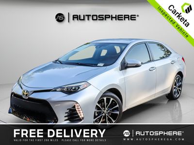 2018 TOYOTA COROLLA SEDAN 4-CYL, 1.8 LITER SE SEDAN 4D