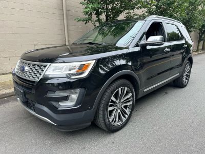 2017 FORD EXPLORER SUV V6, ECOBOOST, TT, 3.5L PLATINUM SPORT UTILITY 4D