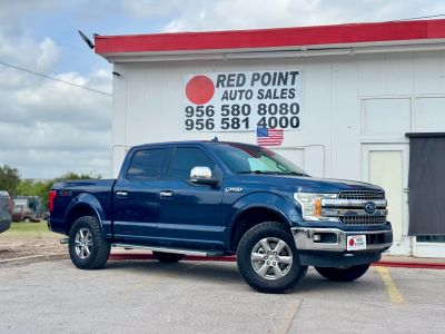 2019 FORD F150 SUPERCREW CAB PICKUP V6, ECOBOOST, TWIN TURBO, 3.5 LITER LARIAT PICKUP 4D 5 1/2 FT