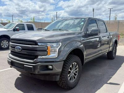 2018 FORD F150 SUPERCREW CAB PICKUP V8, FLEX FUEL, 5.0 LITER LARIAT PICKUP 4D 6 1/2 FT