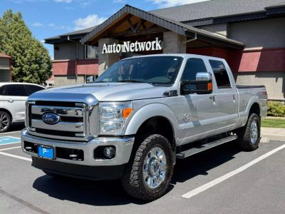 2016 FORD F350 SUPER DUTY CREW CAB PICKUP V8, TURBO DIESEL, 6.7L LARIAT PICKUP 4D 6 3/4 FT