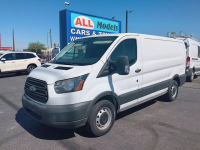2017 FORD TRANSIT 250 VAN CARGO V6, FLEX FUEL, 3.7 LITER LOW ROOF W/SLIDING SIDE DOOR W/RWB VAN 3D