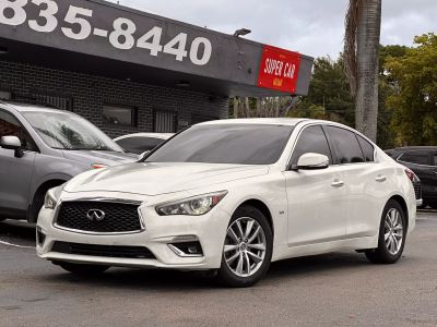 2020 INFINITI Q50 SEDAN V6, TWIN TURBO, 3.0 LITER 3.0T LUXE SEDAN 4D