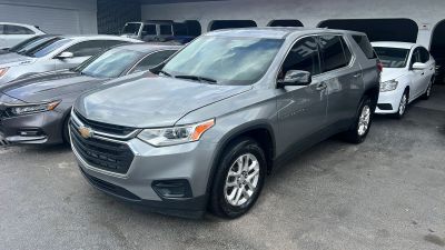 2020 CHEVROLET TRAVERSE SUV V6, 3.6 LITER LS SPORT UTILITY 4D