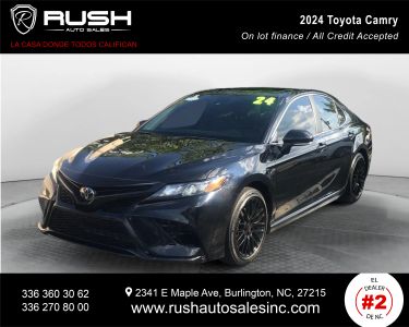 Buy Quality Pre-Owned 2024 TOYOTA CAMRY SEDAN 4-CYL, 2.5 LITER SE SEDAN 4D - Rush Auto Sales located in Burlington, NC