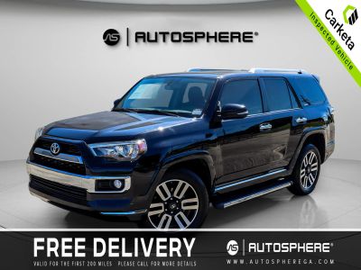 2019 TOYOTA 4RUNNER SUV V6, 4.0 LITER LIMITED SPORT UTILITY 4D