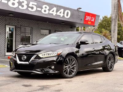 2019 NISSAN MAXIMA SEDAN V6, 3.5 LITER PLATINUM SEDAN 4D