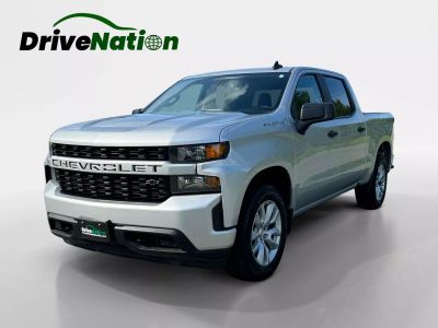 2021 CHEVROLET SILVERADO 1500 CREW CAB PICKUP 4-CYL, TURBO, 2.7 LITER CUSTOM PICKUP 4D 5 3/4 FT