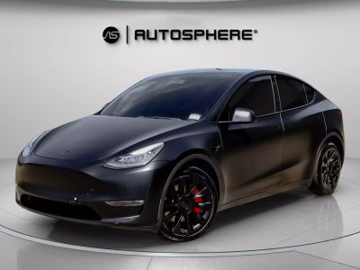 2021 TESLA MODEL Y SUV DUAL AC ELECTRIC MOTORS LONG RANGE SPORT UTILITY 4D