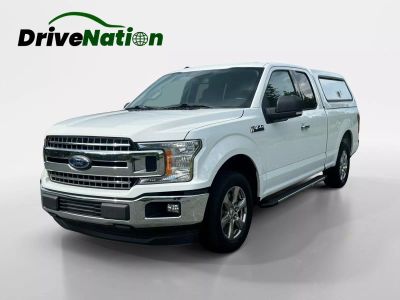 2018 FORD F150 SUPER CAB PICKUP V8, FLEX FUEL, 5.0 LITER XLT PICKUP 4D 6 1/2 FT
