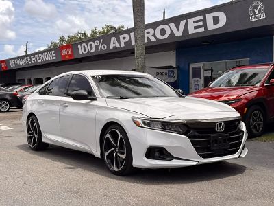 2021 HONDA ACCORD SEDAN 4-CYL, I-VTEC, TURBO, 1.5 LITER SPORT SPECIAL EDITION SEDAN 4D
