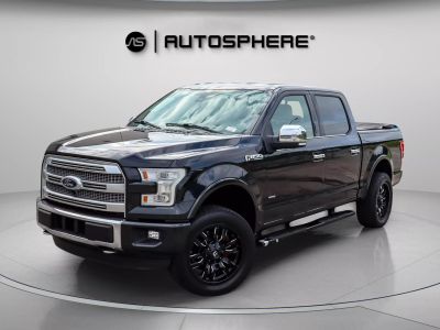 2015 FORD F150 SUPERCREW CAB PICKUP V6, ECOBOOST, TT, 3.5L PLATINUM PICKUP 4D 5 1/2 FT