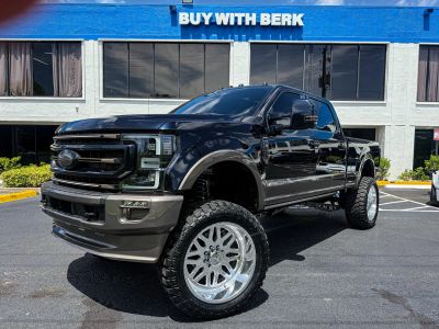 2022 FORD F-350 KING RANCH PICKUP V8, TURBO DIESEL, 6.7 LITER KING RANCH PICKUP 4D 6 3/4 FT