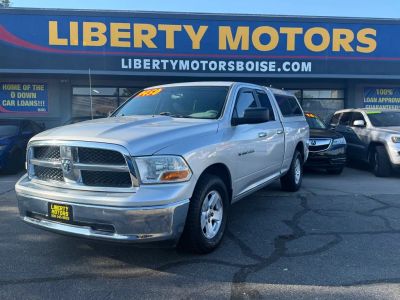 2012 RAM 1500 QUAD CAB PICKUP V8, FLEX FUEL, 4.7 LITER SLT PICKUP 4D 6 1/3 FT