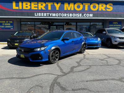 2018 HONDA CIVIC HATCHBACK 4-CYL, TURBO, 1.5 LITER SPORT HATCHBACK 4D