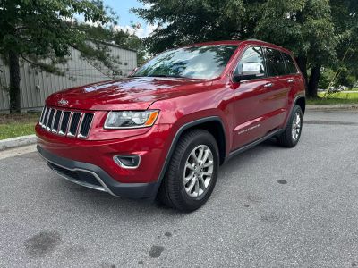 2015 JEEP GRAND CHEROKEE SUV V6, FLEX FUEL, 3.6 LITER LIMITED SPORT UTILITY 4D
