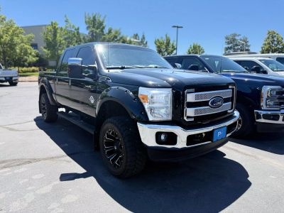2016 FORD F350 SUPER DUTY CREW CAB PICKUP V8, TURBO DIESEL PLATINUM PICKUP 4D 6 3/4 FT