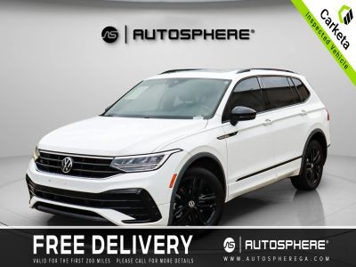 2022 VOLKSWAGEN TIGUAN SUV 4-CYL, TURBO, 2.0 LITER SE R-LINE BLACK SPORT UTILITY 4D