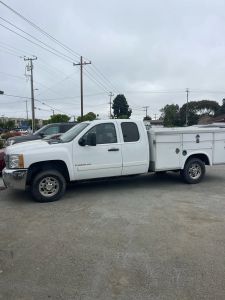 2008 CHEVROLET SILVERADO 2500 HD EXTENDED CAB PICKUP V8, 6.6L TURBO DSL LT PICKUP 4D 8 FT