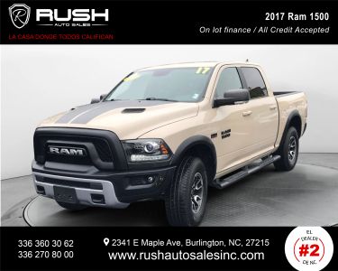 Buy Quality Pre-Owned 2017 RAM 1500 CREW CAB PICKUP V8, HEMI, 5.7 LITER REBEL PICKUP 4D 5 1/2 FT - Rush Auto Sales located in Burlington, NC