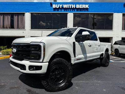 2024 FORD F350 SUPER DUTY CREW CAB PICKUP V8, HO, TURBO DIESEL, 6.7 LITER PLATINUM PICKUP 4D 6 3/4 FT