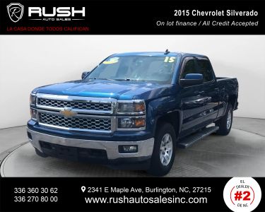 Buy Quality Pre-Owned 2015 CHEVROLET SILVERADO 1500 CREW CAB PICKUP V8, ECOTEC3, 5.3 LITER LT PICKUP 4D 6 1/2 FT - Rush Auto Sales located in Burlington, NC
