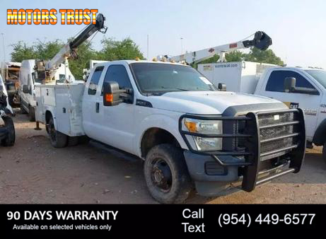 Image of 2015 FORD F350 SUPER DUTY SUPER CAB & CHASSIS XL CAB & CHASSIS 4D