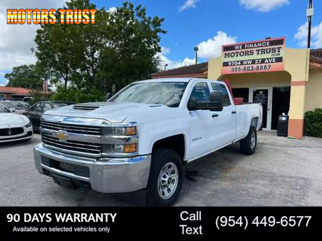 Image of 2018 CHEVROLET SILVERADO 3500 HD CREW CAB WORK TRUCK PICKUP 4D 8 FT