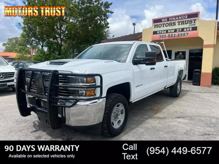 Image of 2017 CHEVROLET SILVERADO 2500 HD CREW CAB WORK TRUCK PICKUP 4D 8 FT