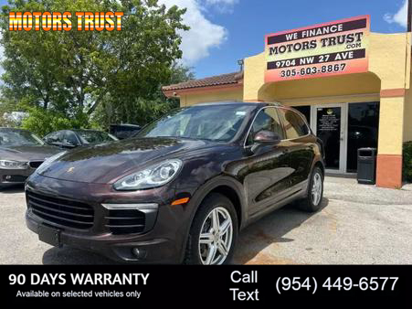 Image of 2016 PORSCHE CAYENNE SPORT UTILITY 4D