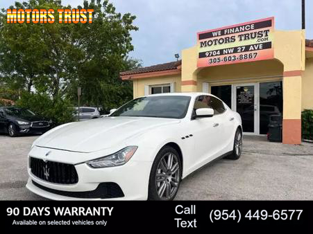 Image of 2016 MASERATI GHIBLI SEDAN 4D