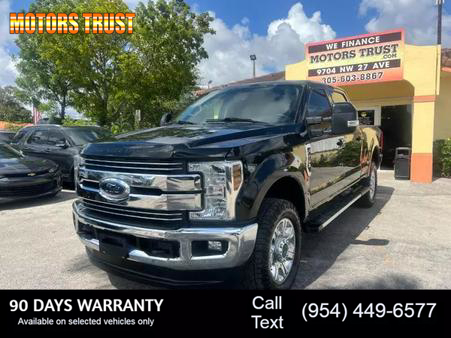 Image of 2018 FORD F250 SUPER DUTY CREW CAB LARIAT PICKUP 4D 6 3/4 FT