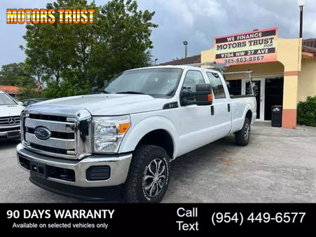 Image of 2015 FORD F250 SUPER DUTY CREW CAB XL PICKUP 4D 8 FT