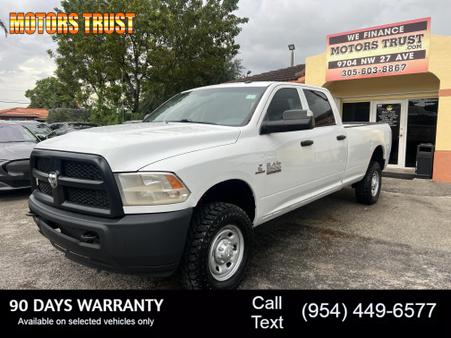 Image of 2018 RAM 2500 CREW CAB TRADESMAN PICKUP 4D 8 FT