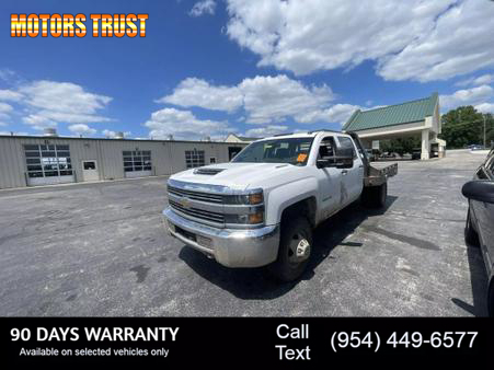 Image of 2018 CHEVROLET SILVERADO 3500 HD CREW CAB WORK TRUCK PICKUP 4D 8 FT