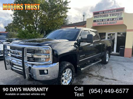 Image of 2015 CHEVROLET SILVERADO 3500 HD CREW CAB LTZ PICKUP 4D 8 FT