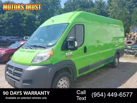 Image of 2015 RAM PROMASTER CARGO VAN 3500 HIGH ROOF EXTENDED VAN 3D