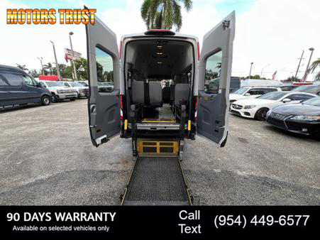 Image of 2019 FORD TRANSIT 350 WAGON XL EXTENDED LENGTH W/HIGH ROOF W/SLIDING SIDE DOOR VAN 3D