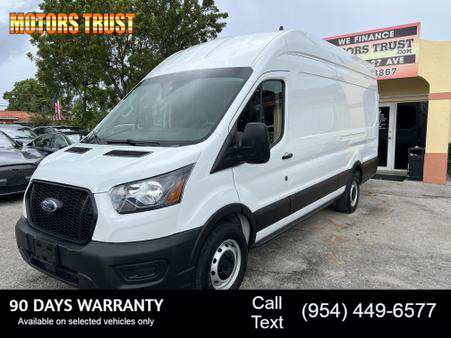 Image of 2021 FORD TRANSIT 250 CARGO VAN HIGH ROOF EXTENDED LENGTH VAN 3D