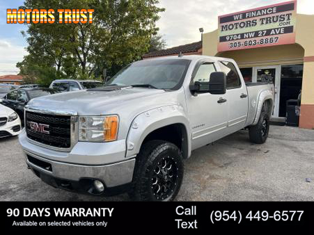 Image of 2012 GMC SIERRA 2500 HD CREW CAB SLE PICKUP 4D 8 FT