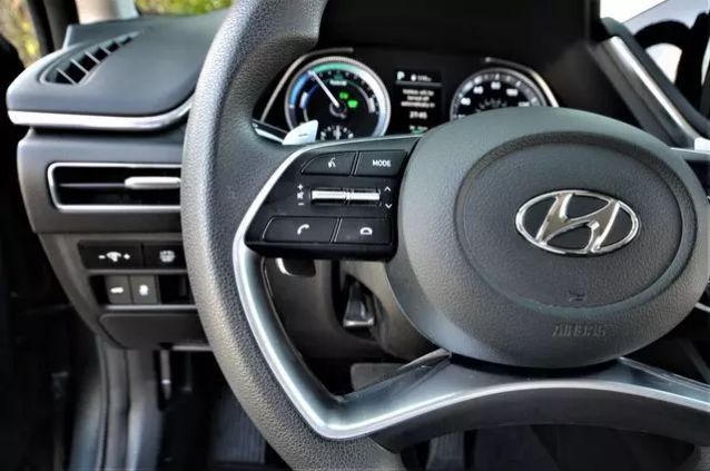 2021 HYUNDAI SONATA HYBRID BLUE SEDAN 4D