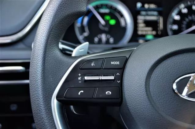 2021 HYUNDAI SONATA HYBRID BLUE SEDAN 4D