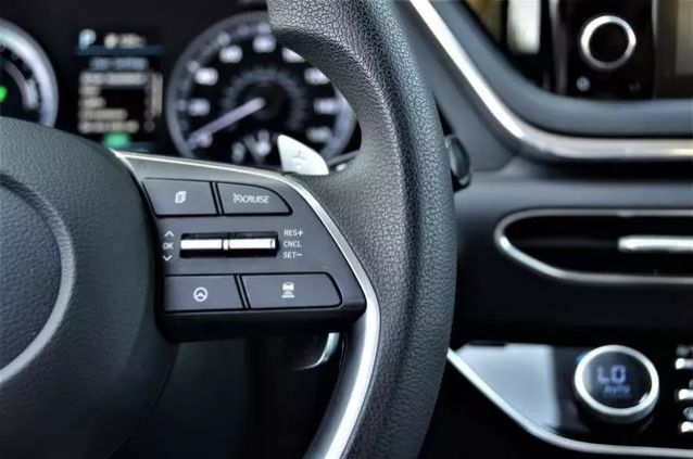 2021 HYUNDAI SONATA HYBRID BLUE SEDAN 4D